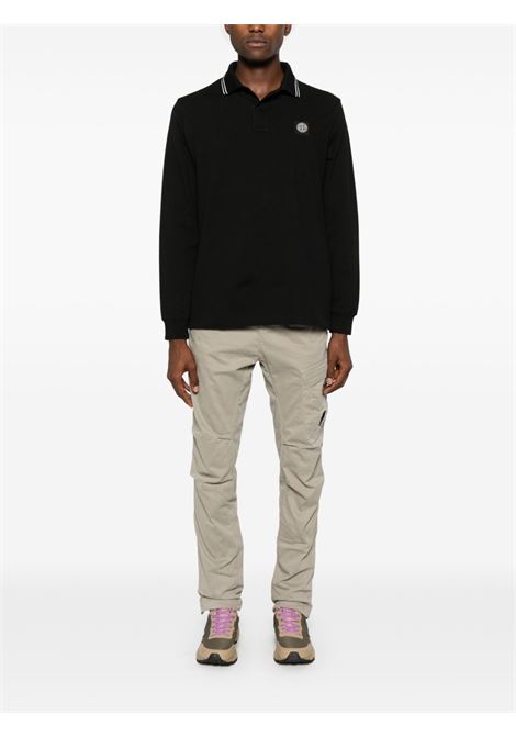 2200012  polo l/s  man black STONE ISLAND | L1S15 2200012 S0018V0029